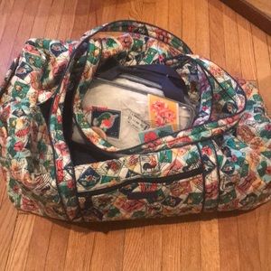 Vera Bradley suitcase